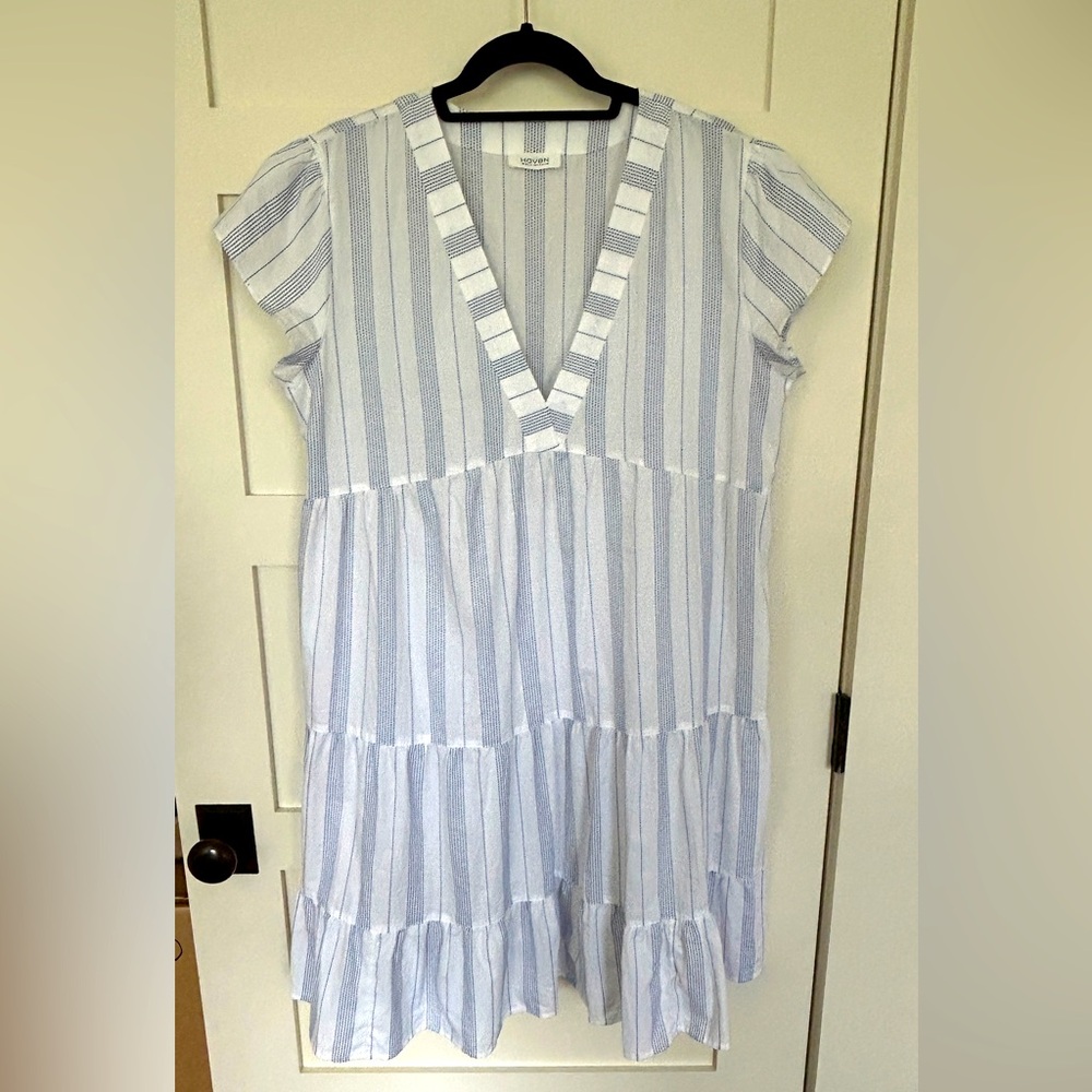 Summer Dress cotton short sleeves, new never worn